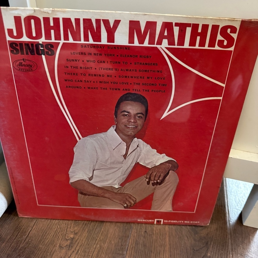Johnny Mathis Sings Vinyl Record NEW Sealed